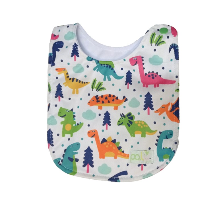 Baberos Estampados de Tela Impermeable Kit de 5 piezas