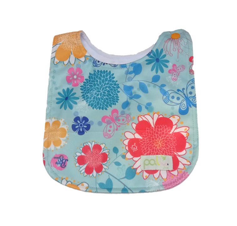 Baberos Estampados de Tela Impermeable Kit de 5 piezas