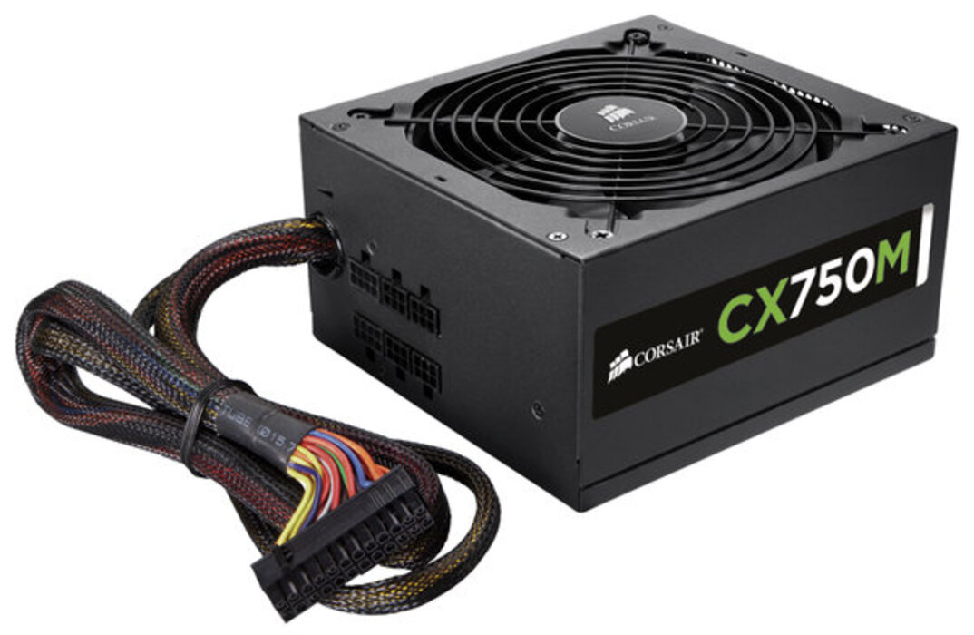 FUENTE DE PODER CORSAIR CX750M 750W SM 80 PLUS BRONZE 