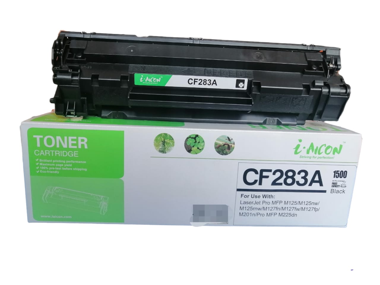 Cartucho tóner CF 283 A (83 A) compatible genérico nuevo para uso en, M201 / M202 / M125 / M127 / M201 / M225 / M226