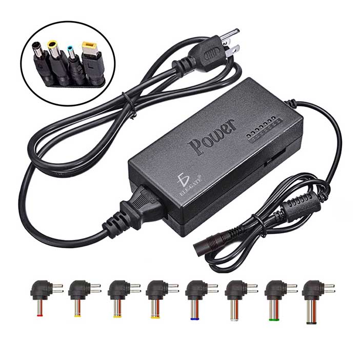 Cargador Universal Laptop Voltaje Variable 8 Puntas 12 a 24v