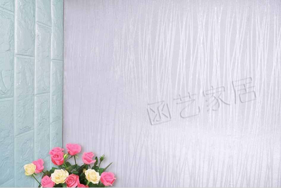 Papel tapiz adherible textura nordico blanco 10m x 45cm