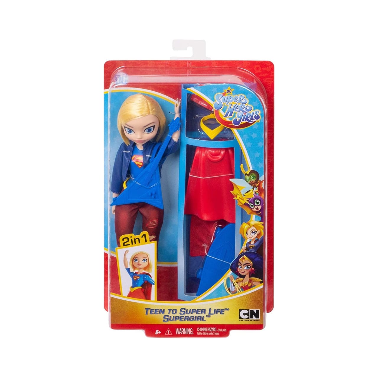 Muñeca DC Super Hero Girls Teen To Super Life Super Girl