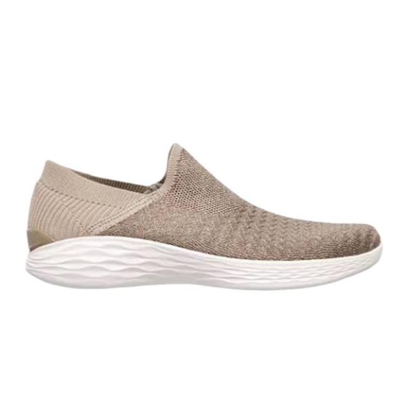 Skechers You Walk Beige Tenis Dama 14951TPE