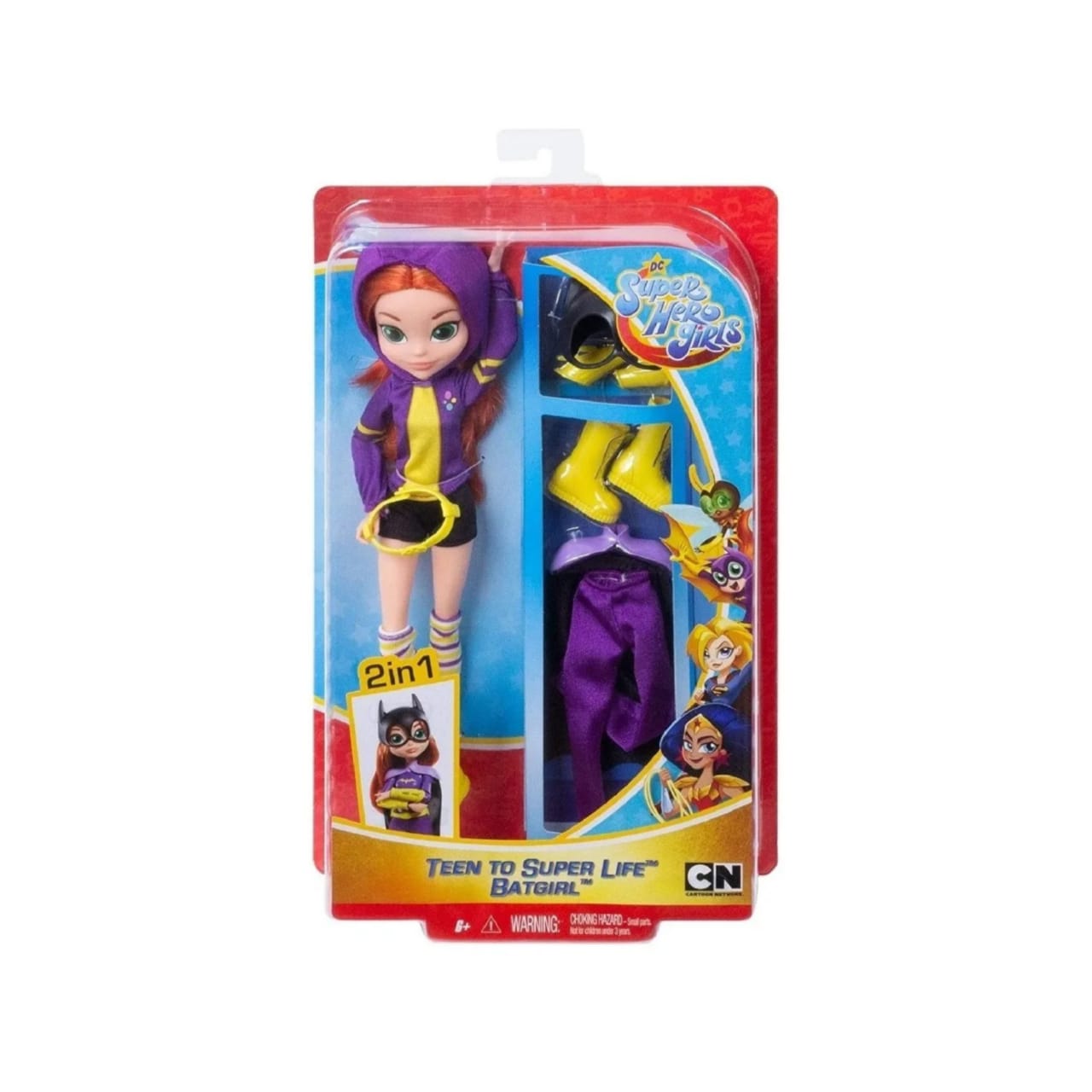 Muñeca DC Super Hero Girls Teen To Super Life Batgirl