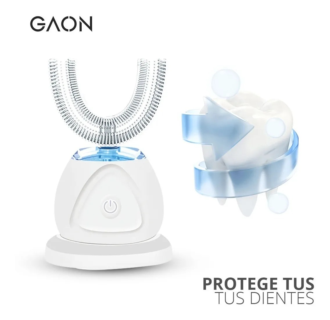 Cepillo Dental Electrico Recargable Blanqueamiento Adulto