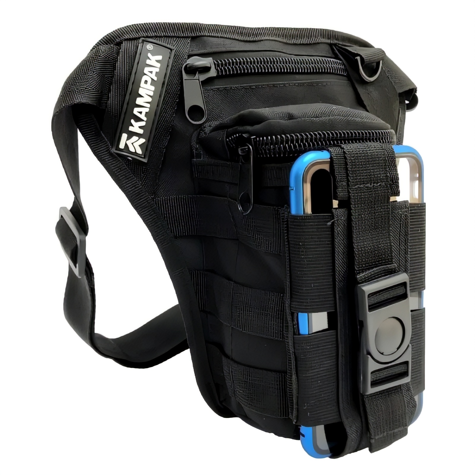 Piernera Tactica Kampak Para Celular Hh04 Multiusos