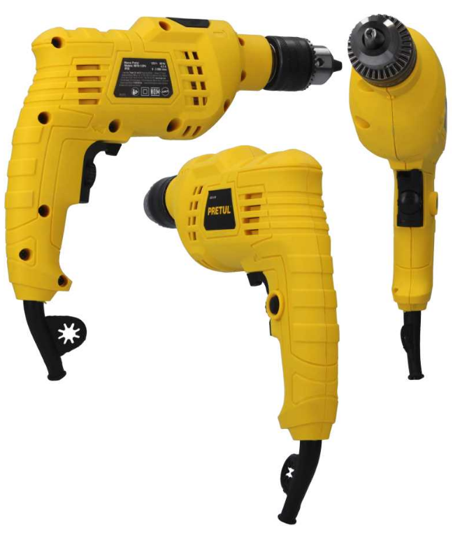 Rotomartillo 1/2", 500 W, 3000 rpm, PRETUL modelo: ROTO - 1/2P4.