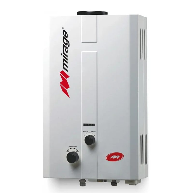 Boiler De Paso Flux Mirage 6 Litros Por Minuto Para Gas Lp