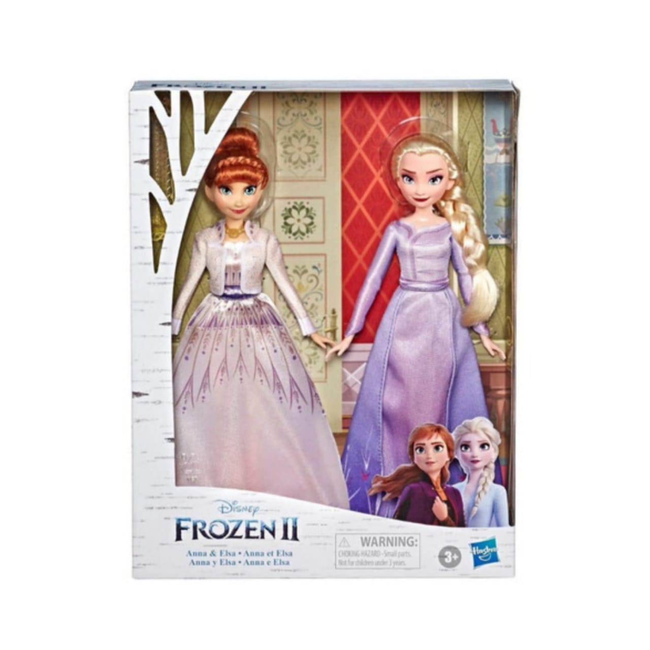 Frozen II Set de 2 Muñecas Anna y Elsa de Arendelle 