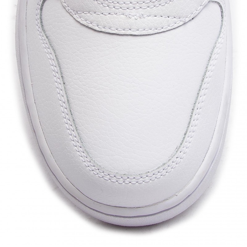 Tenis Nike Ebernon Mid Triple White Piel Hombre AQ1773-100