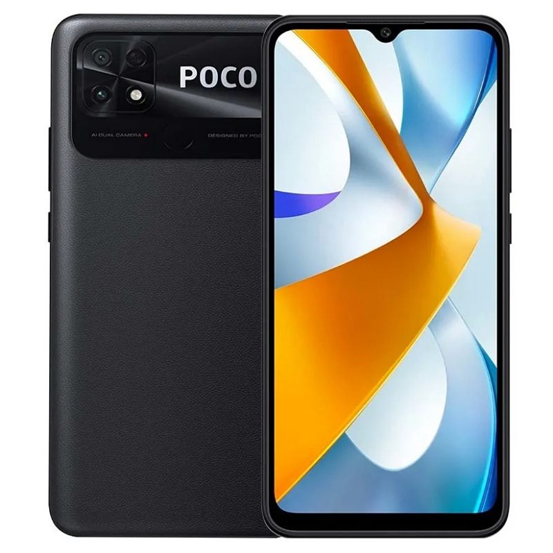 Celular Poco C40 Power Black 4gb Ram 64gb Rom