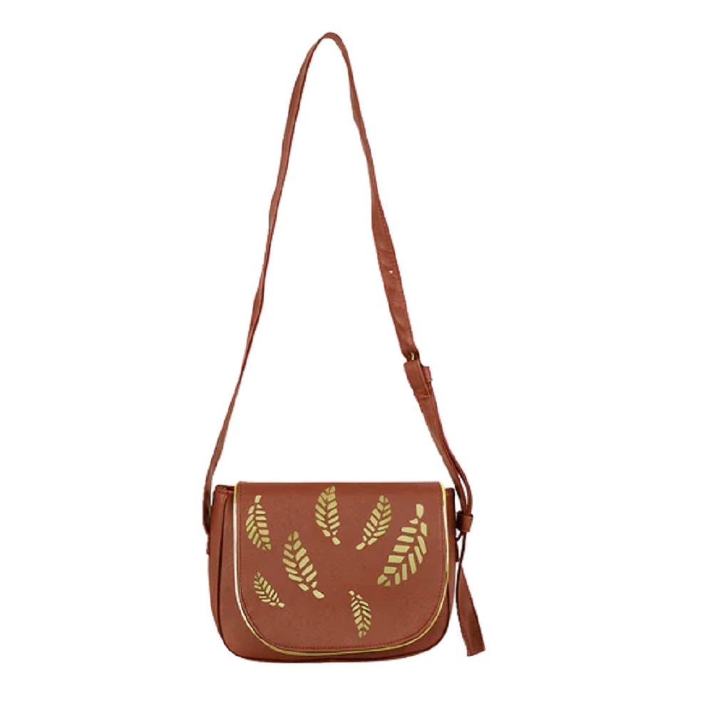 Bolsa Cruzada Para Mujer Con Asa Cruzada Color Café