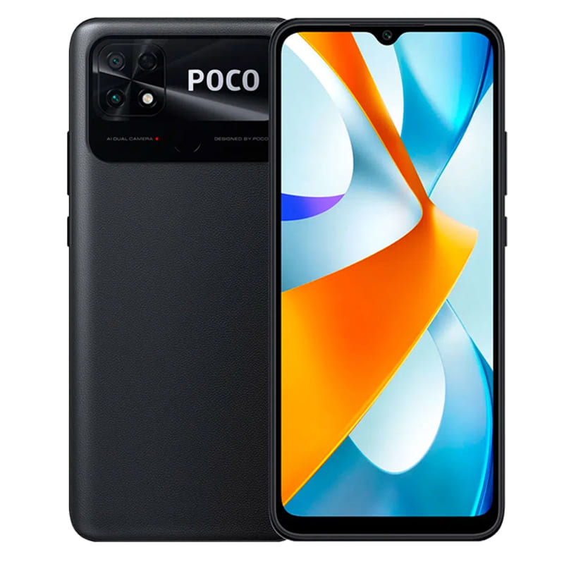 Celular Xiaomi Poco C40 Almacenamiento 64GB Ram 4GB Dual Sim- Negro