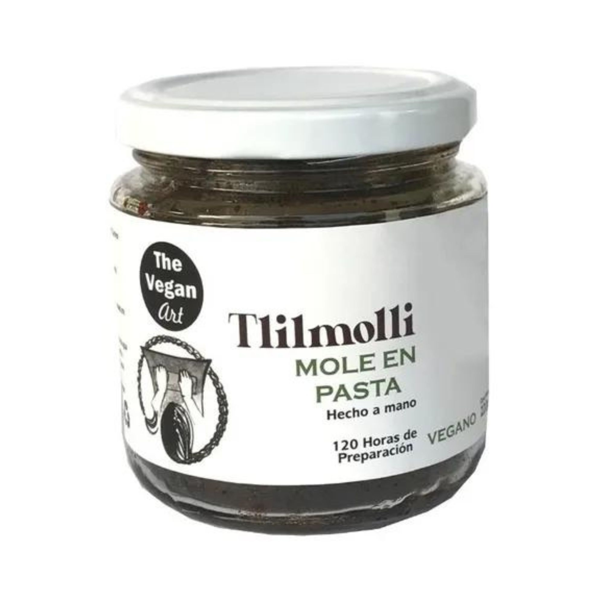 Mole En Pasta Tlilmolli 220g Vegan Art Cusibani A Mano 
