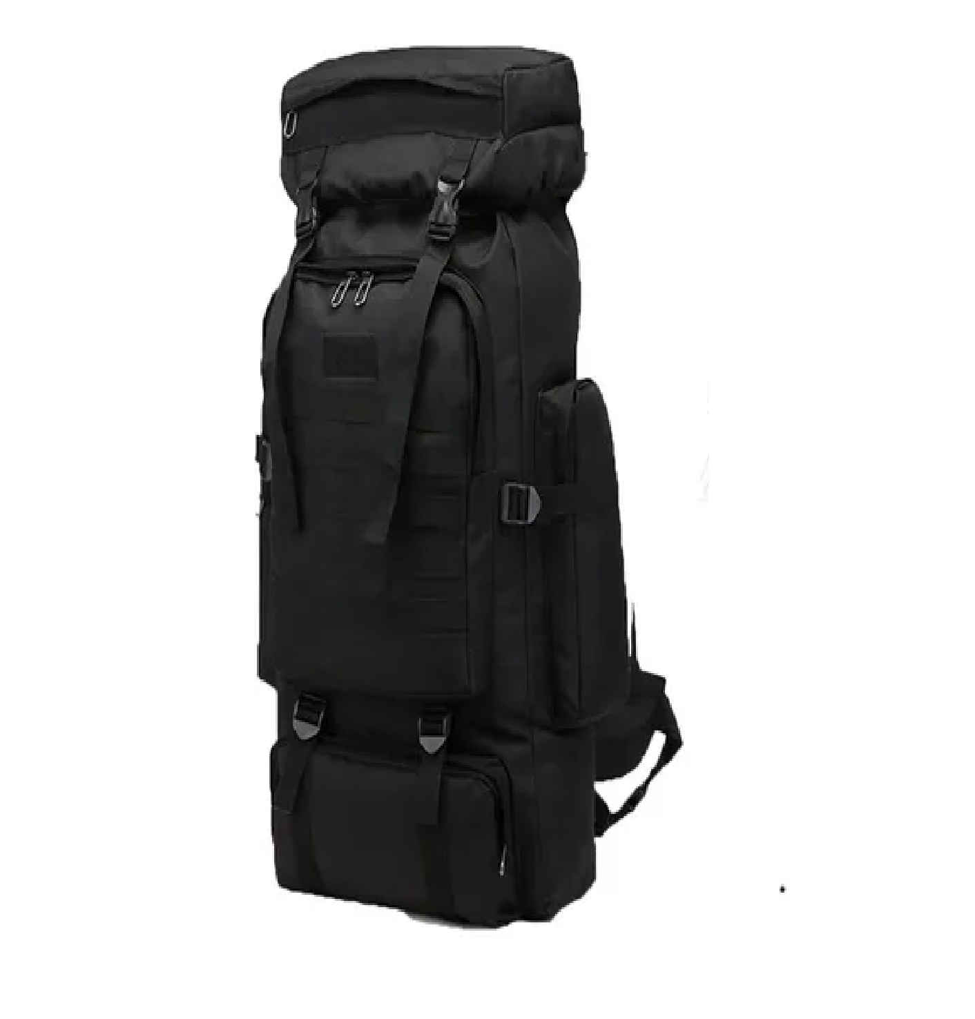 Mochila Tactica Militar 50l Montaña Resistente Negro