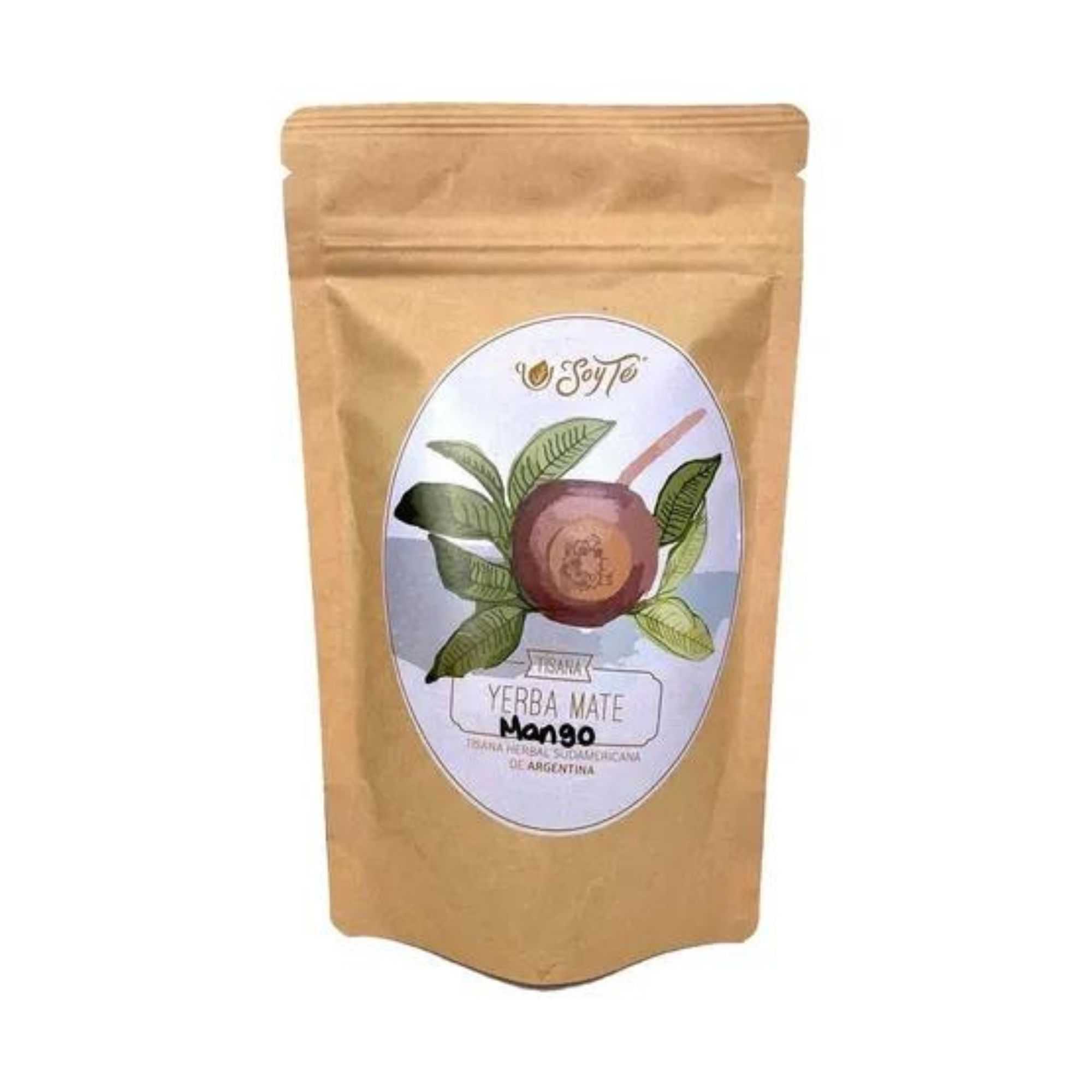 Tisana Yerba Mate Mango De Argentina 100g Soy Té
