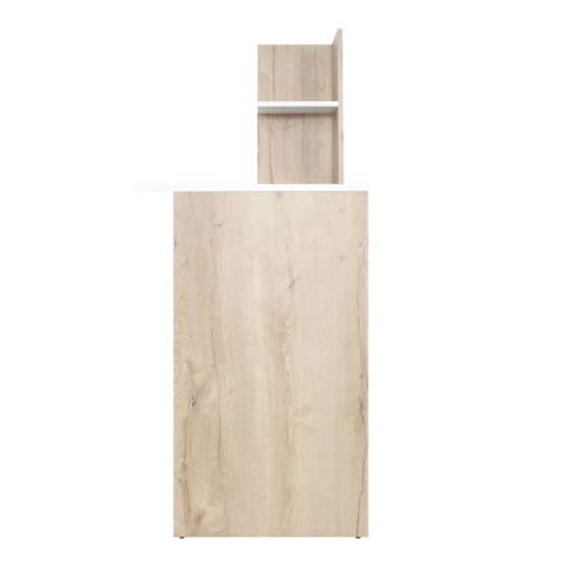 Escritorio Con Biblioteca Wex Melamina Maderkit 626457 SMAC