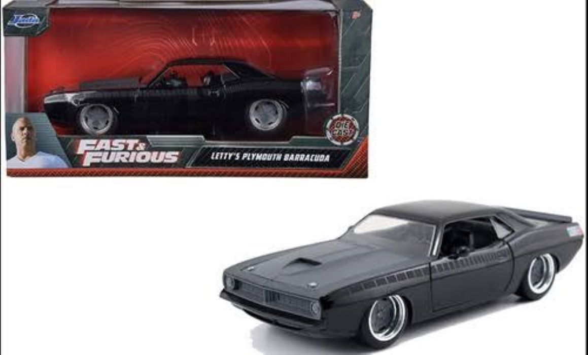 Letty Plymouth Barracuda Rápido Y Furioso 1:32 Jada