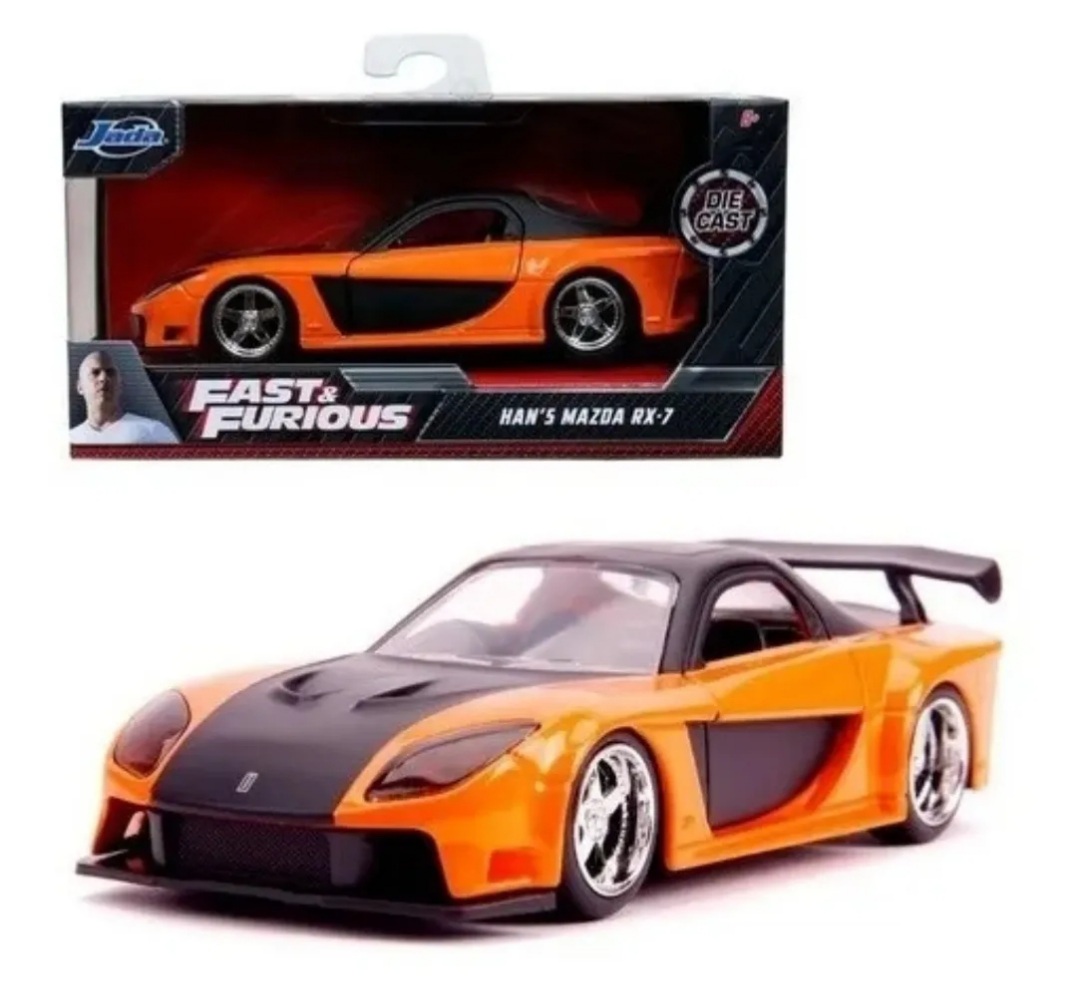 Han Mazda RX-7 Rápido Y Furioso 1:32 Jada 