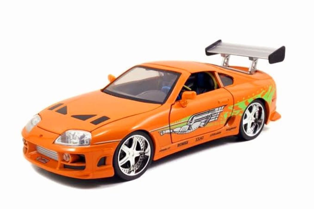 Brian Toyota Supra Rápido Y Furioso 1:24 Jada 