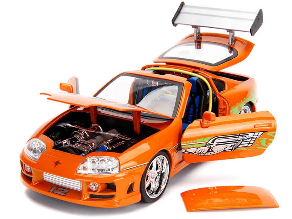 Brian Toyota Supra Rápido Y Furioso 1:24 Jada 