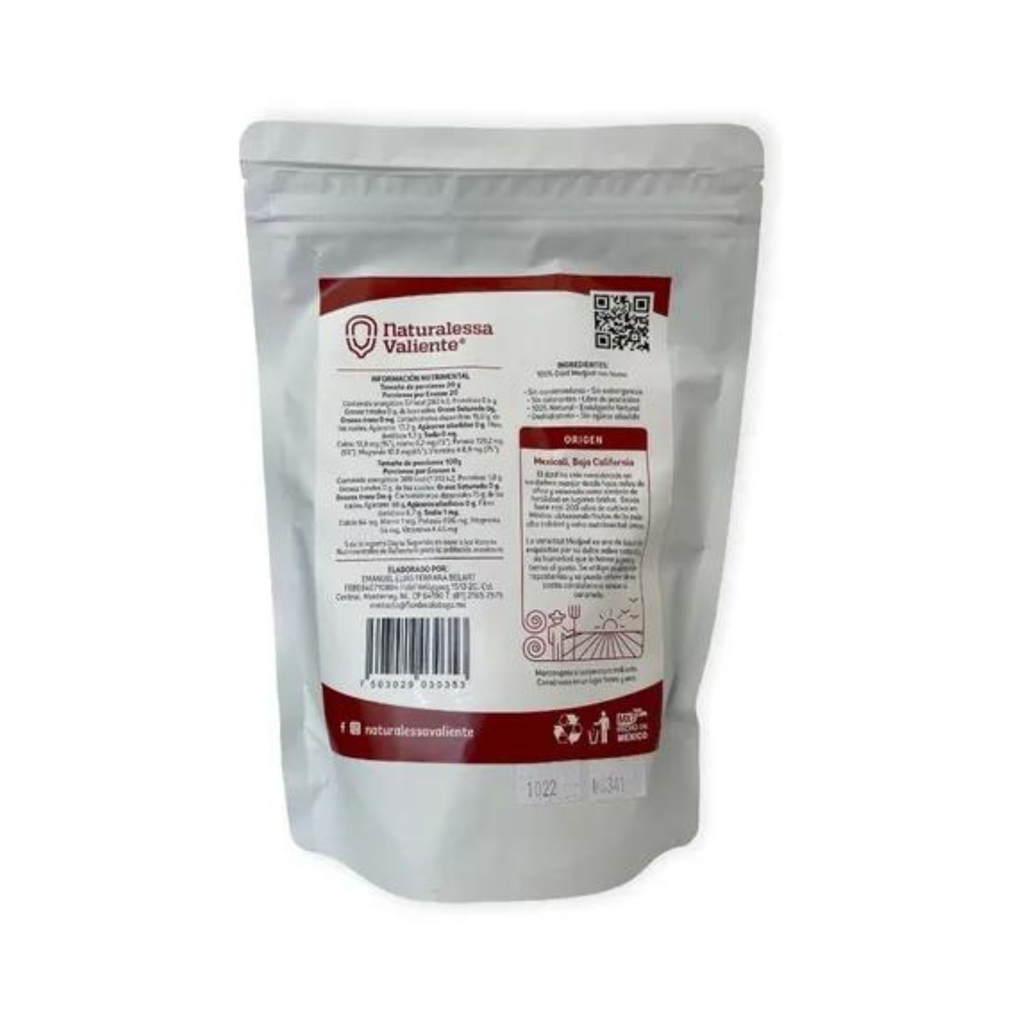 Dátil Medjool Deshidratado con Hueso 400g