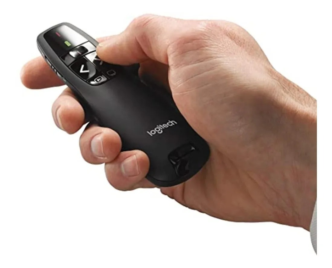 Apuntador Presentador Laser Inalambrico Usb Logitech R400
