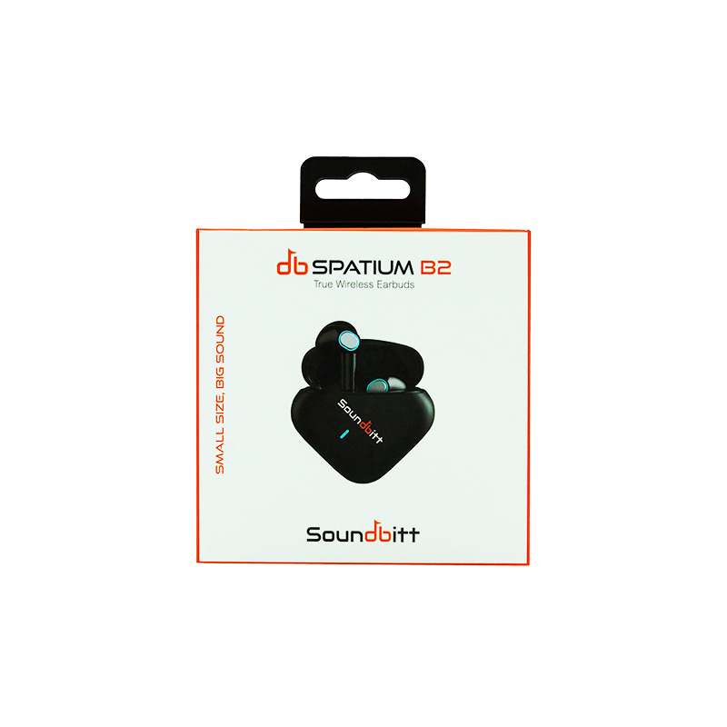 SOUNDBITT EARBUDS BT 5.0 TOUCH CONTROL SB2 NEGRO