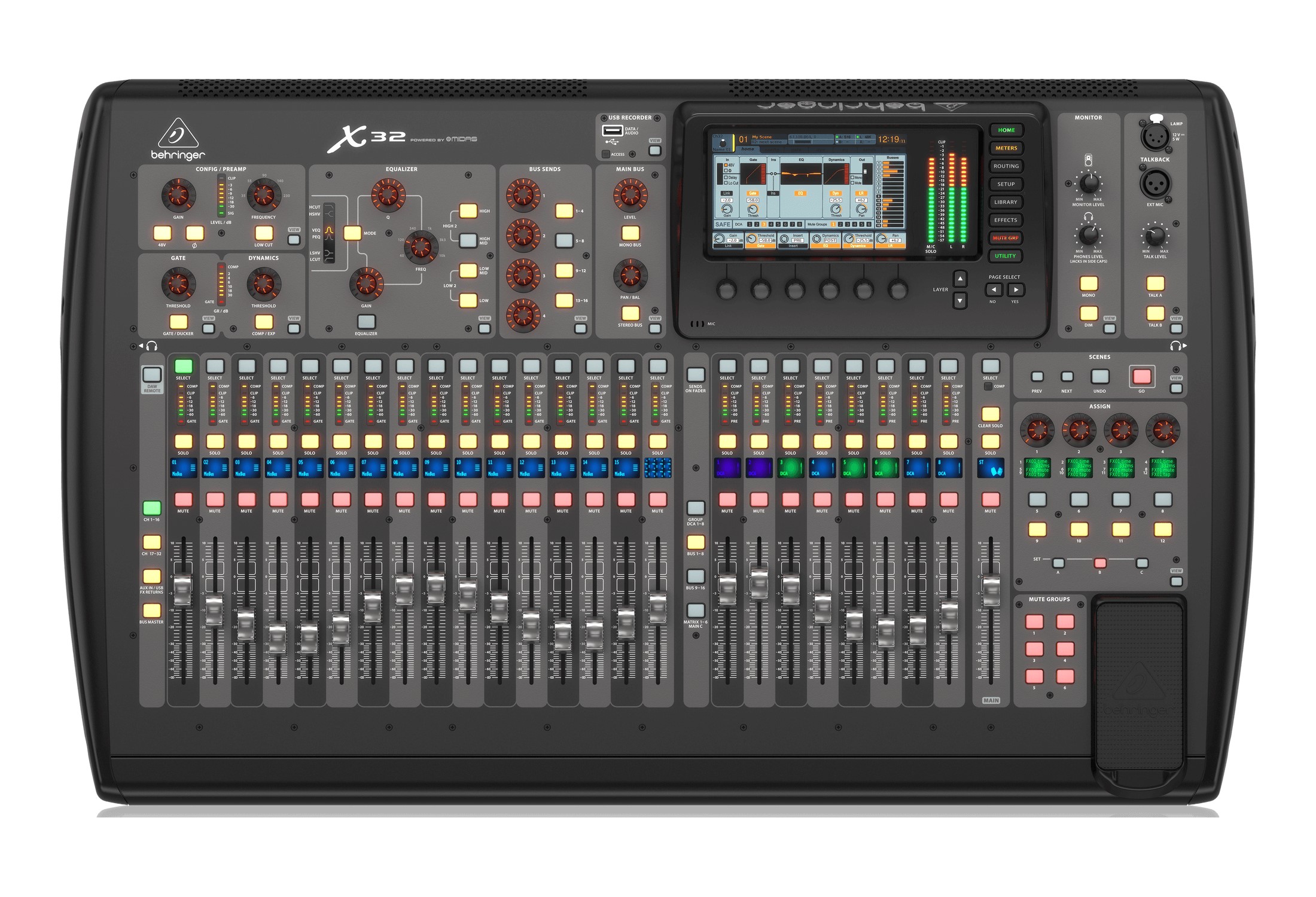 Mezcladora Digital Behringer X32 32 Canales.