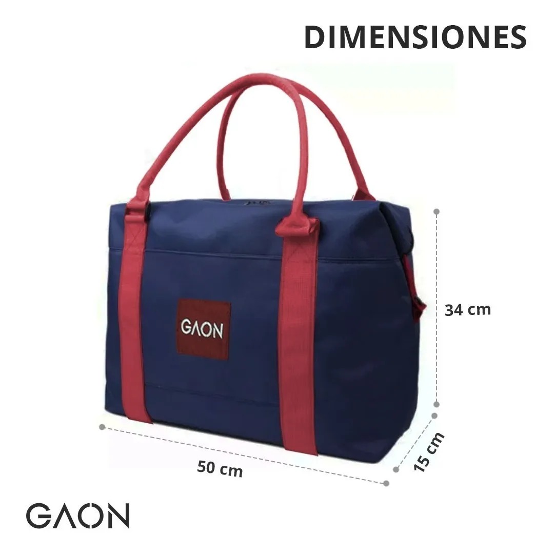 Bolsa De Mano Para Viaje o Playa Deportiva Maleta De Lona Gaon