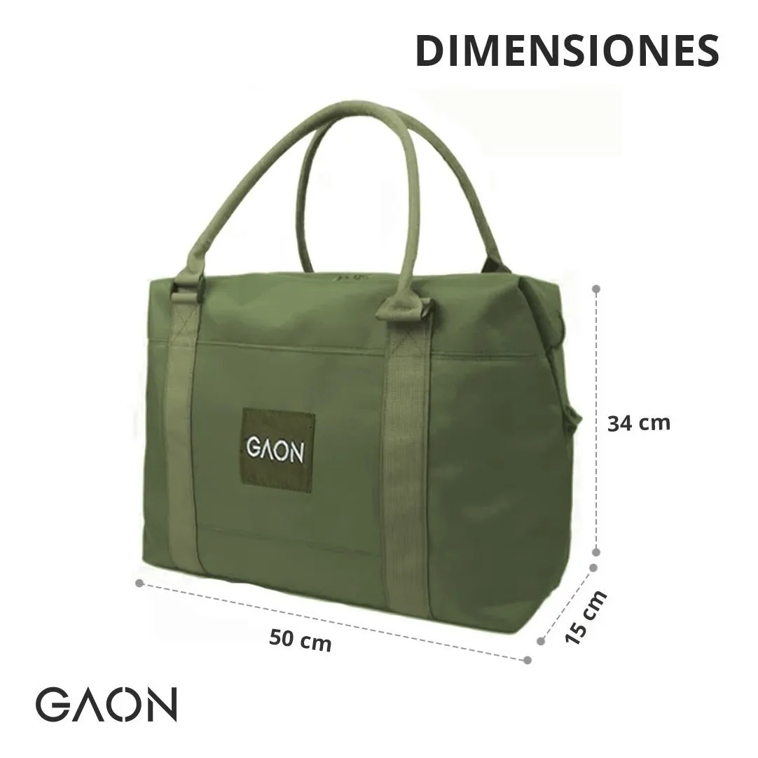Bolsa Para Viaje o Playa De Mano Deportiva Maleta De Lona Gaon