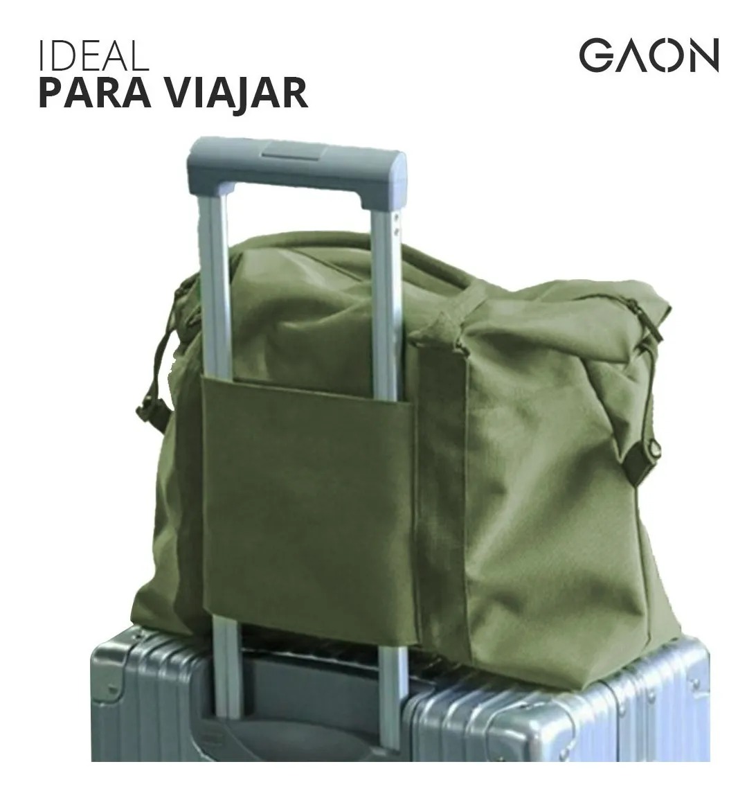 Bolsa Para Viaje o Playa De Mano Deportiva Maleta De Lona Gaon