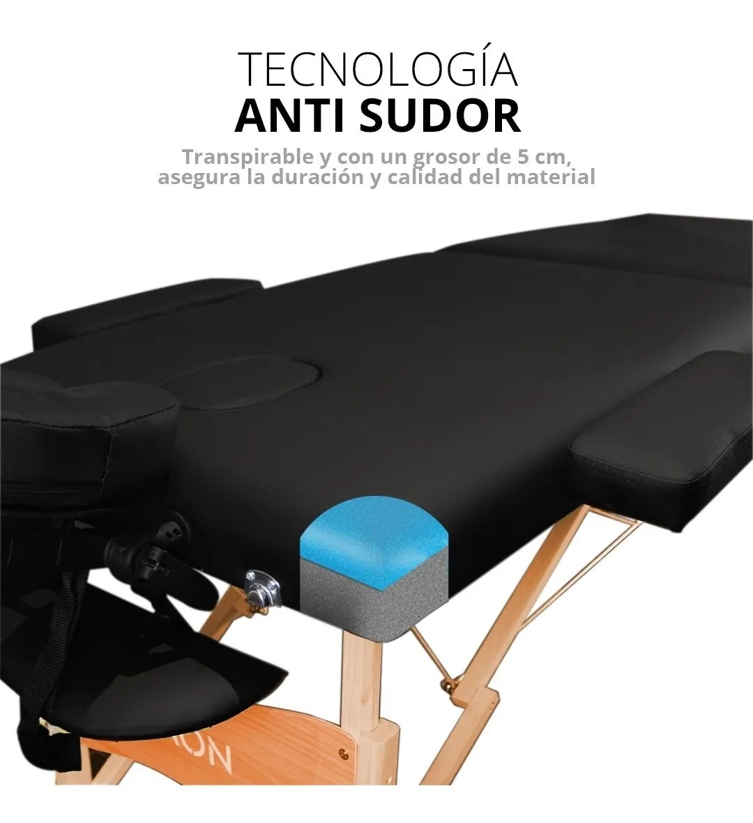 Cama Para Masajes Portatil Mesa Camilla Para Spa Plegable
