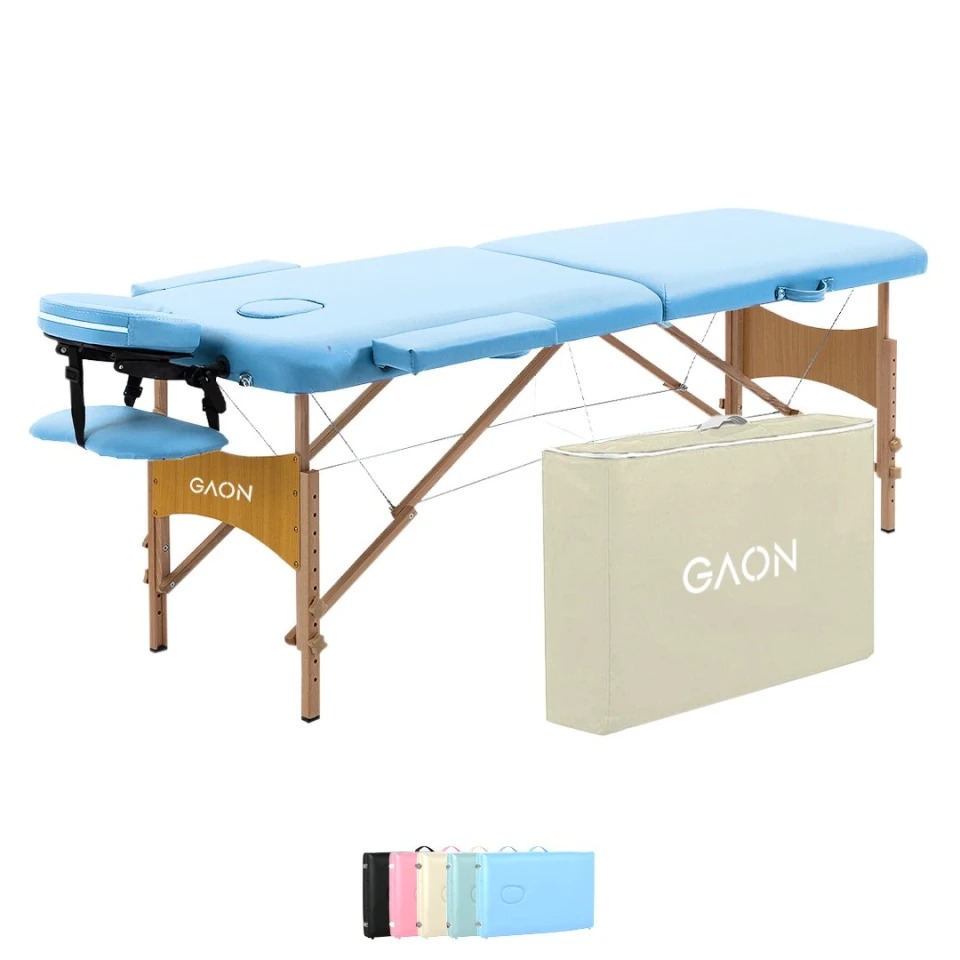 Cama Para Masajes Portatil Mesa Camilla Para Spa Plegable
