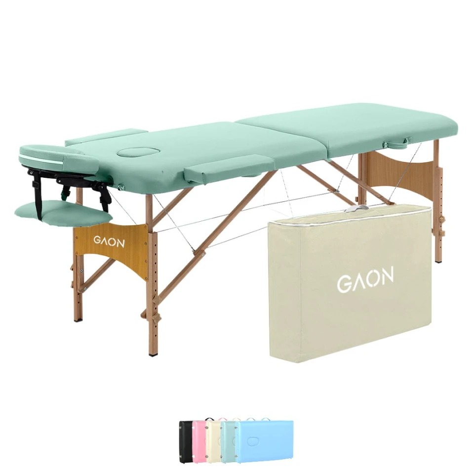 Cama Para Masajes Portatil o Mesa Camilla Para Spa Plegable