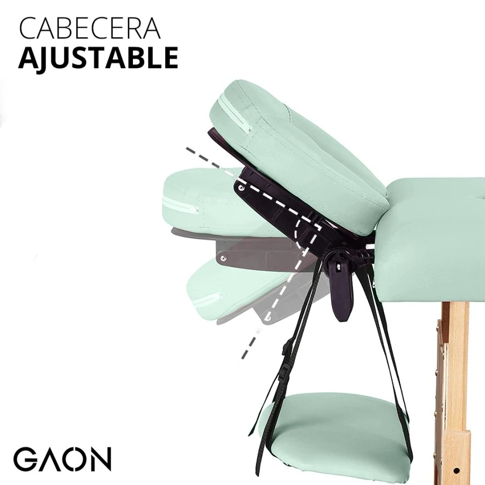 Cama Para Masajes Portatil o Mesa Camilla Para Spa Plegable