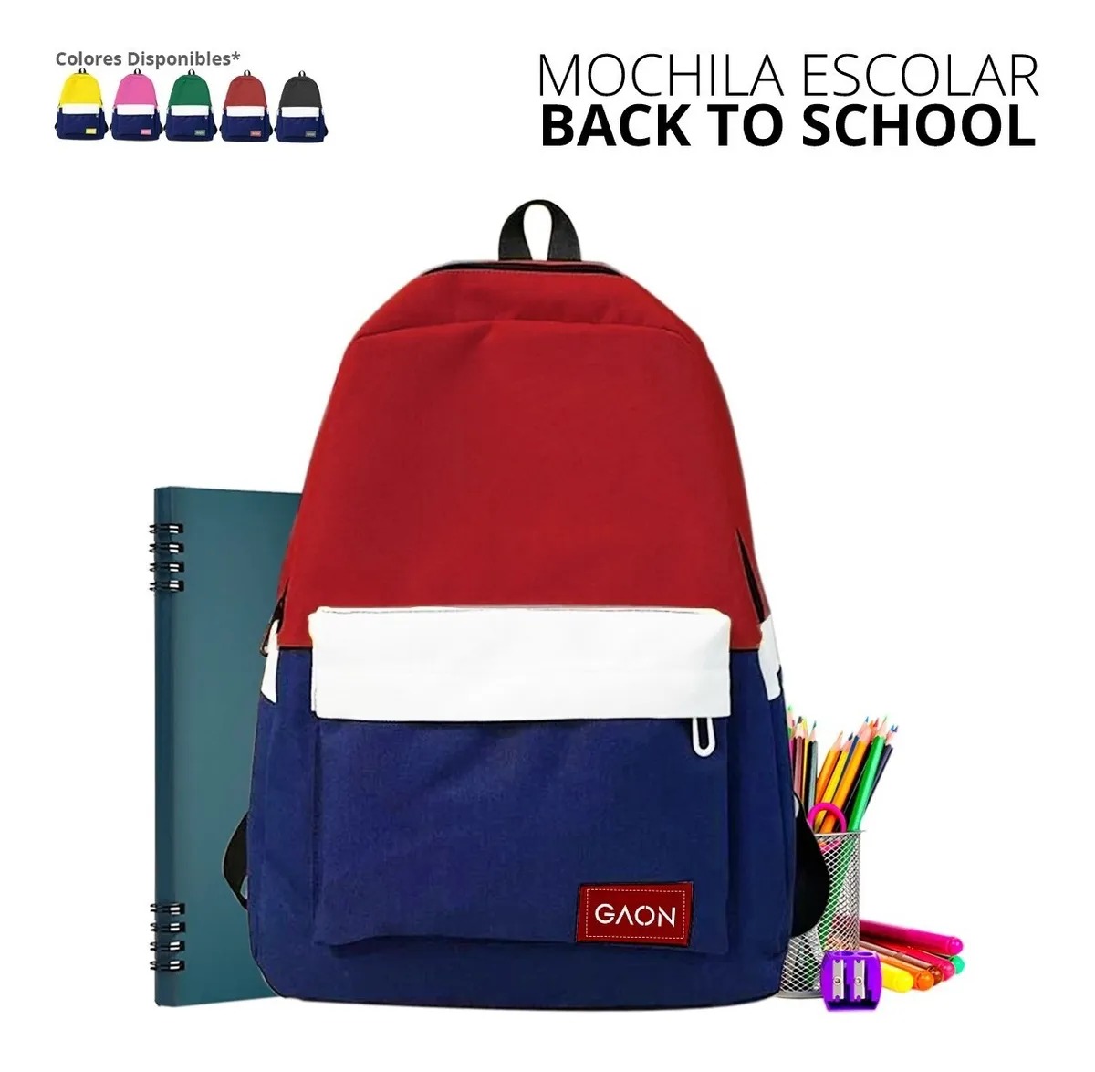 Mochila Escolar Laptop Backpack Juvenil Para Hombre Y Mujer