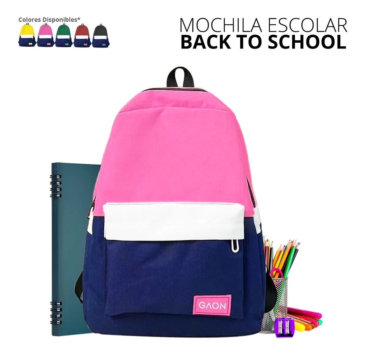 Mochila Escolar Laptop Backpack Juvenil Para Hombre Y Mujer