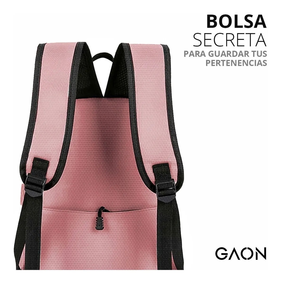 Mochila Bolsa Lapicera y Lonchera Para Mujer y Hombre