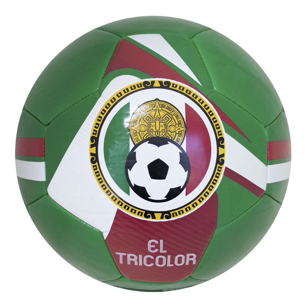 Balón de futbol Soccer Teams país México copa mundial talla 5 tamaño y peso oficial