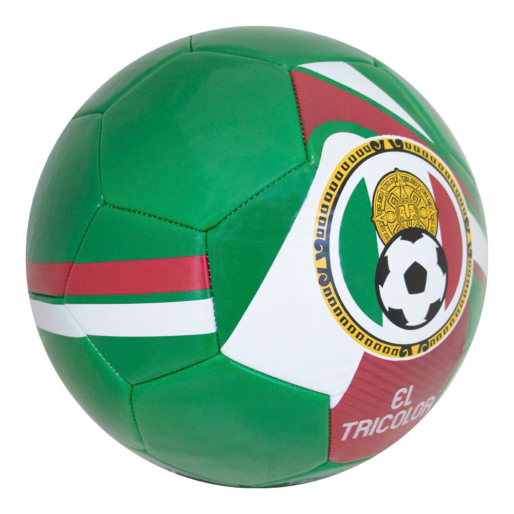 Balón de futbol Soccer Teams país México copa mundial talla 5 tamaño y peso oficial