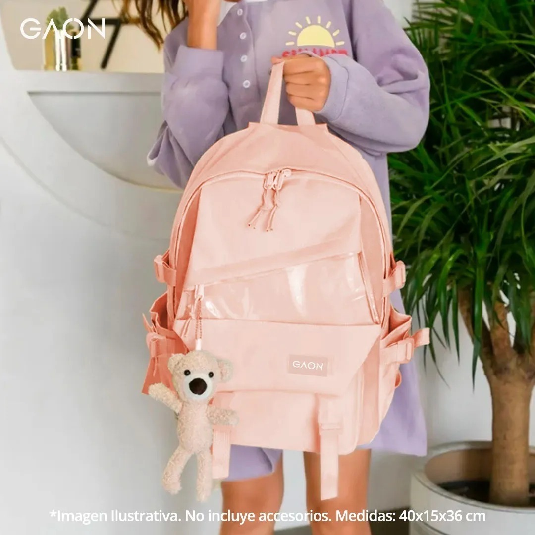 Mochila Escolar Bolsa Lapicera Juvenil Para Hombre Y Mujer