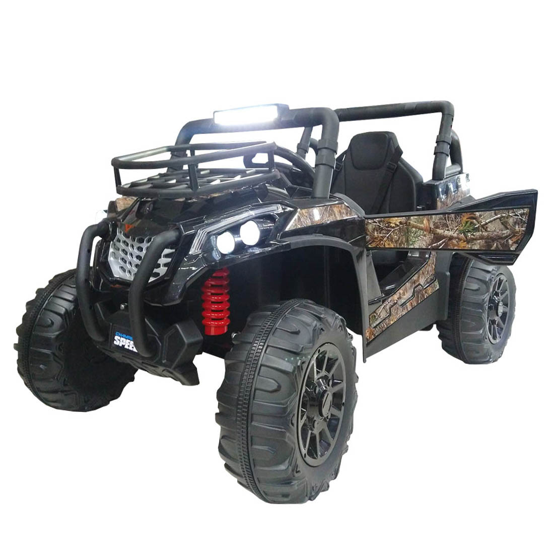 Montable Electrico Camioneta 12V 2 Motores con Suspencion Traseras a Control Remoto