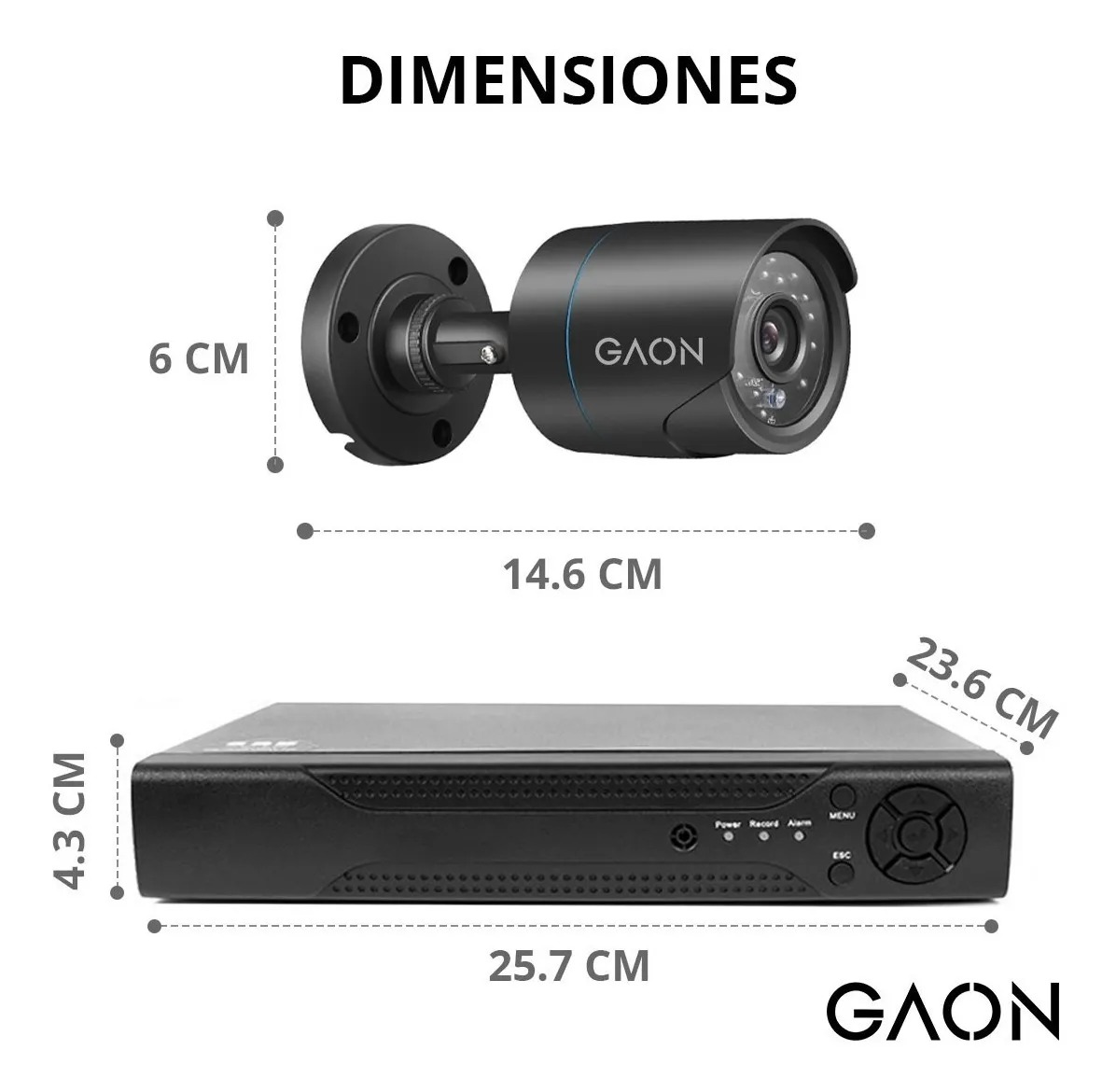 Kit Camaras De Seguridad Circuito Cerrado Dvr Cctv Nvr