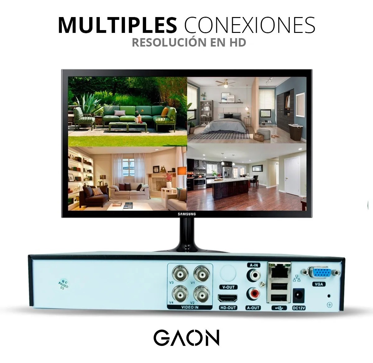 Kit Camaras De Seguridad Circuito Cerrado Dvr Cctv Nvr