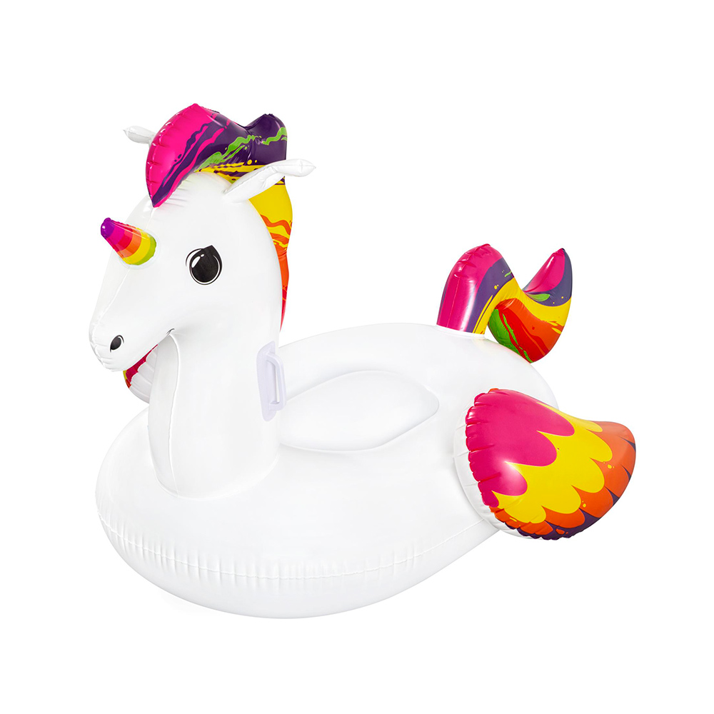 Inflable Montable Bestway Salvavidas Con Forma De Unicornio 150 cm