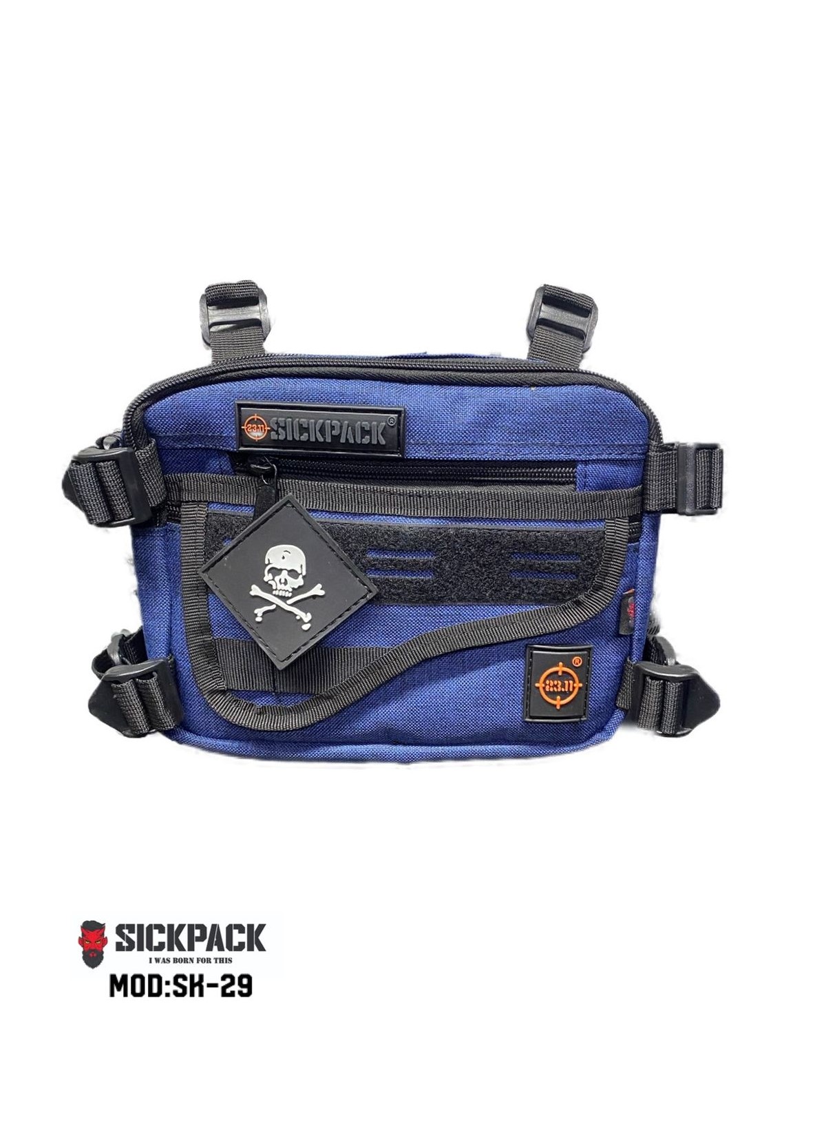 Chest Bag Sickpack Sk29 Pechera Tactica Porta Arma Molle
