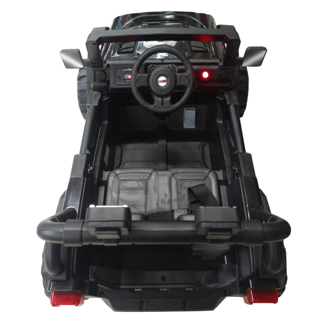 Montable Electrico Camioneta Jeep 12V 2 Motores Traseros a Control Remoto