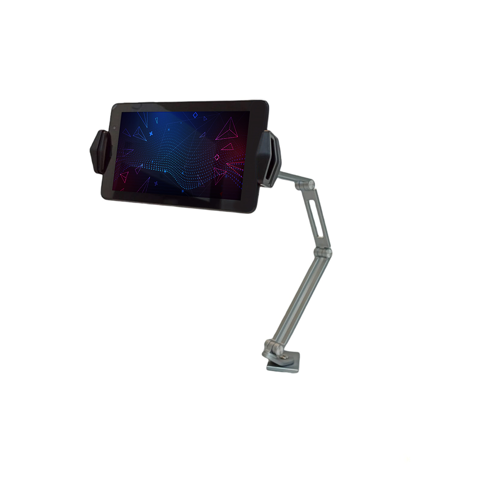 Soporte Metálico c/brazo articulado para Celular o Tablet